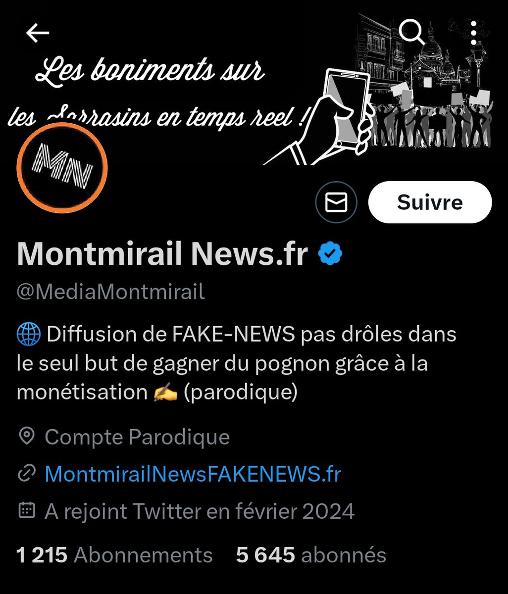 wouilisam's tweet photo. 💥Quelqu'un peut-il m'expliquer comment cela est possible ?💥

Un compte qui revendique sur son profil diffuser uniquement des Fake News et être un compte parodique, créé il y a 2 mois seulement, qui compte 5600 abonnés et qui diffuse une vidéo générée par une IA sur le thème OVNI, récolte, en moins d'1 jour, 4 millions de vues, 14 000 j'aime, etc.

Un compte qui, par ailleurs, a à peu près  le même nombre d'abonnés que moi et qui de plus poste une vidéo déjà publiée la veille par un autre compte.

Comment est-ce possible ?

Par comparaison avec mon compte qui relaie depuis 4 ans les informations les plus sérieuses sur le sujet OVNIS provenant de médias ayant pignon sur rue, de politiques, de personnalités impliquées publiquement, de journalistes enquêtant sur le sujet,  j'obtiens en moyenne 20 à 30 likes, et  même pas 1 000 vues. 🤔

Dites-moi, monsieur @elonmusk, il y a pas un problème quelque part ? Ça sert à quoi que je vous paie tous les mois 9,60 euros et que je passe des heures tous les jours après le travail à préparer et relayer l'information sur les UAP pour informer les citoyens sur un sujet aussi sensible et touchant la sécurité nationale de votre pays et de celle probablement de tous les autres ?

Si je pouvais obtenir autant de vues sur les informations sourcées que je publie presque quotidiennement depuis des années, je pourrais, nous pourrions, la communauté #ufotwitter, peut-être faire bouger les choses.

Ai-je raison de m'interroger ?
Est-ce si important ?

Je pense que oui.