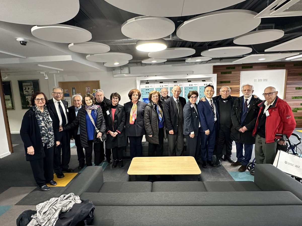 Privileged to meet top European scholars today, and showcased our Royal Docks Centre for Sustainability. The guests arrived @UEL_News for the 3rd Congress of European Association of Professors Emeriti, welcomed by Vice-Chancellor & President @ProfBroderick and Sir Les Ebdon CBE.
