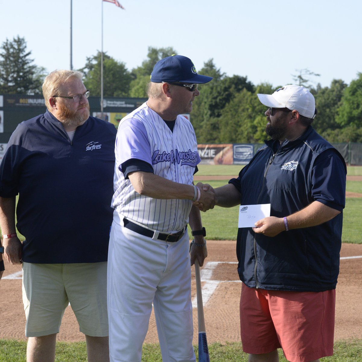 The Westfield Starfires are saddened to learn of the passing of @VTLakeMonsters head coach Pete Wilk. He was a tremendous baseball mind, but far more importantly dedicated to leading the young men he coached to be great people as well.
