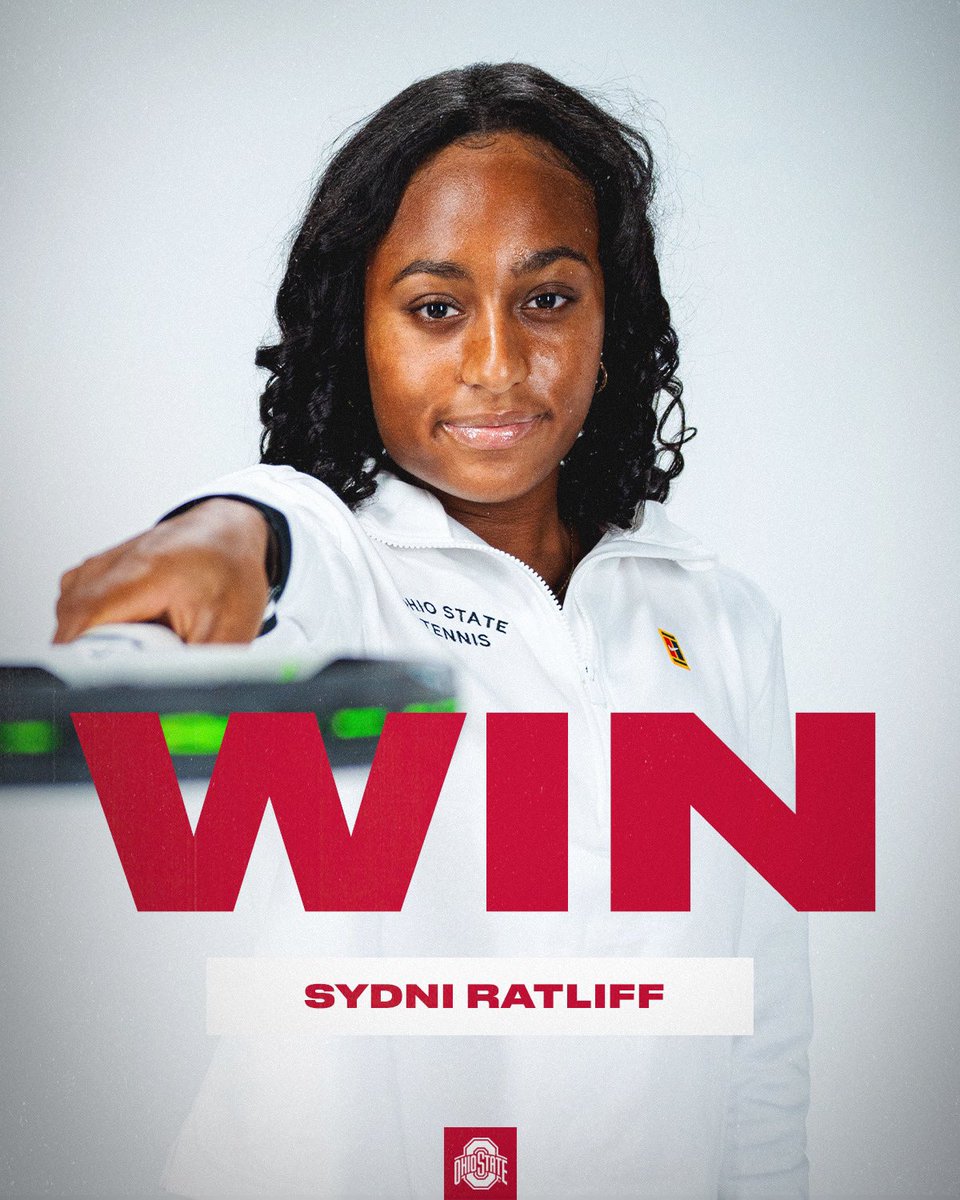 Sydni Ratliff wins the final eight games on court two for a 7-5, 6-0 win! OSU 3, NEB 1