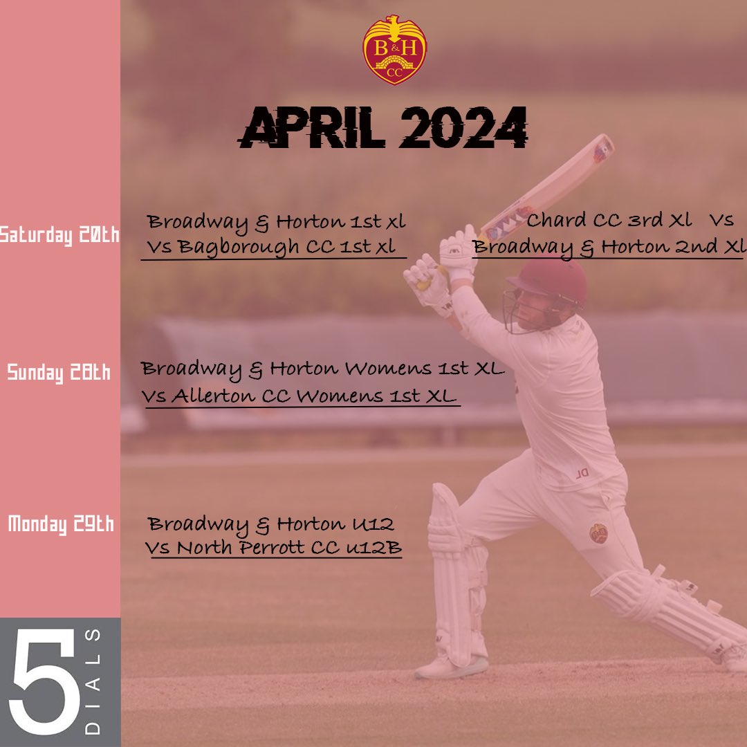 The 🏏 season is scheduled to return this month. 

Check out our fixtures ⬇️🤞

☔️🚫