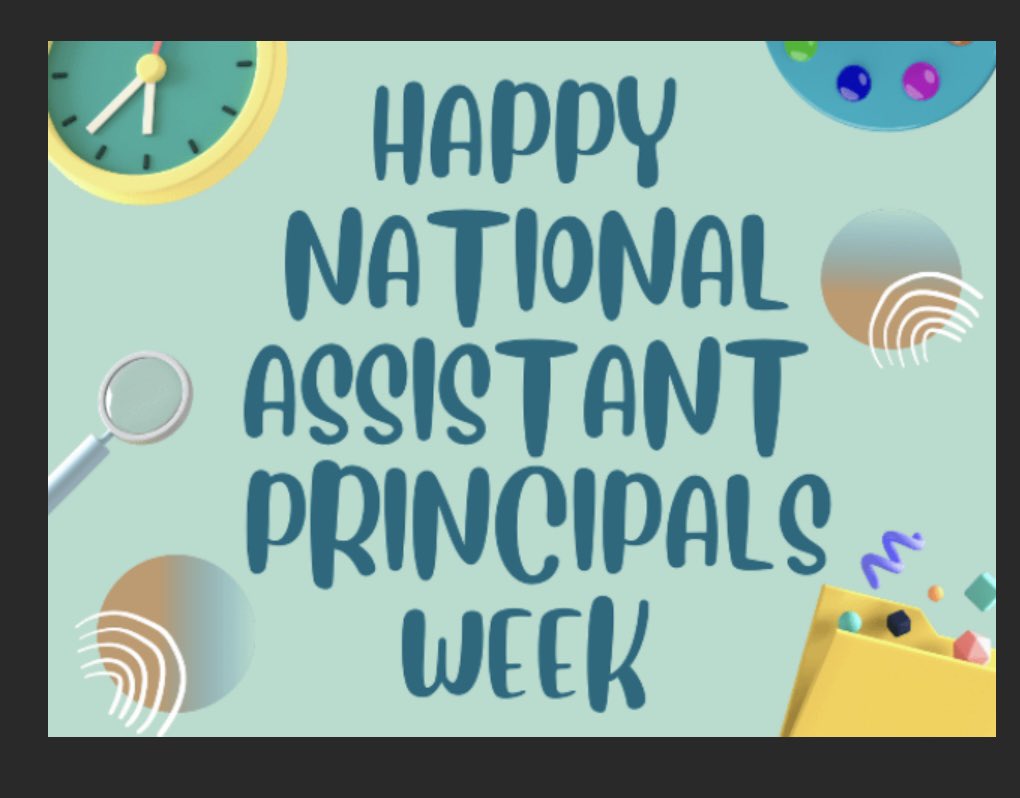 🫶🏻Couldn’t be prouder to call myself an AP🫶🏻 Happy AP Week to my coworkers & all the admin who get to wake up and make a difference everyday in our students lives.