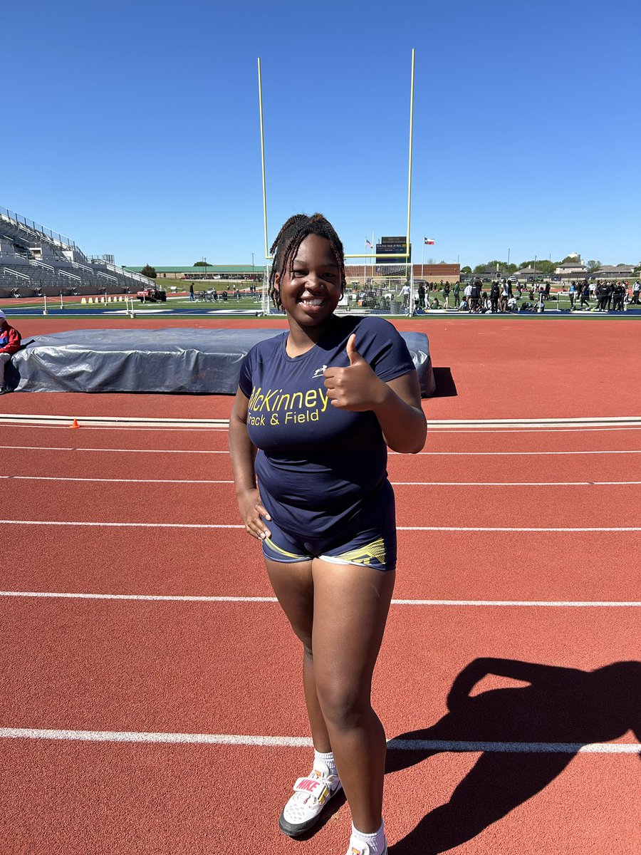 Congratulations to Chinasa Ukaji! Your 2024 District Champion🥇in the Shot with a throw of 37’3” #LionSpeed #GoldStandard