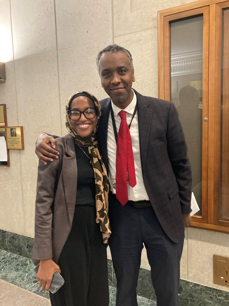 Today, <a href="/SenatorZMohamed/">Senator Zaynab Mohamed</a> and Rep. Hassan unveiled a new bill directing $35M to repair MPHA's 700+ family homes. They were joined by <a href="/MayorFrey/">Mayor Jacob Frey</a>, who endorsed the bill and touted investments the City has made in MPHA. Learn more about this proposed funding: bit.ly/mnleg_35M