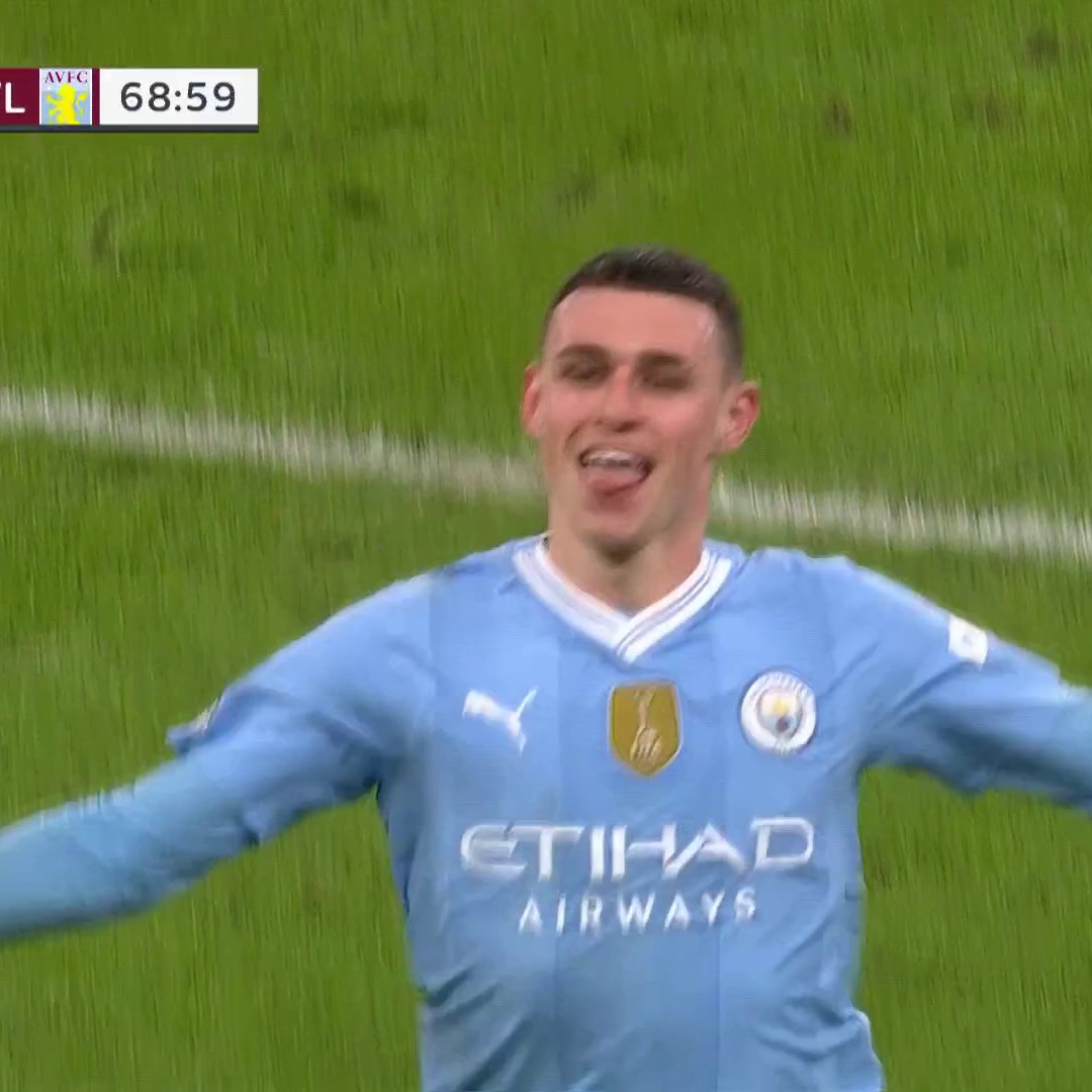 PHIL FODEN STUNNER TO COMPLETE HIS HAT TRICK.SIMPLY UNSTOPPABLE. 🔥