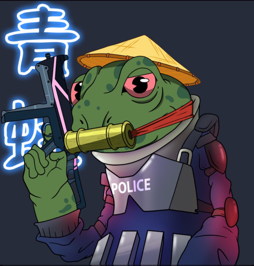 #bullish on <a href="/CyberFrogsNFT/">Cyber Frogs (!FF)</a> and the team behind it! Frogs fuck all day! 

!FF #MagicEden