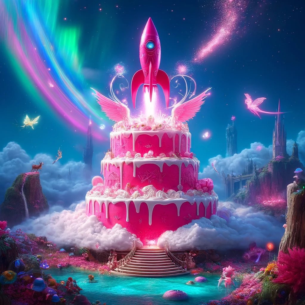 CumRocketCrypto's tweet photo. 🎂 $500 BIRTHDAY GIVEAWAY! 🎂

10 people will be sent $50 worth of $CUMMIES in 48 hours
   
- FOLLOW @CumRocketCrypto 
- LIKE &amp; RETWEET  
- COMMENT WALLET ADDRESS    

Celebrating 3 years of CumRocket 💫 https://t.co/3w6vKvPSb9