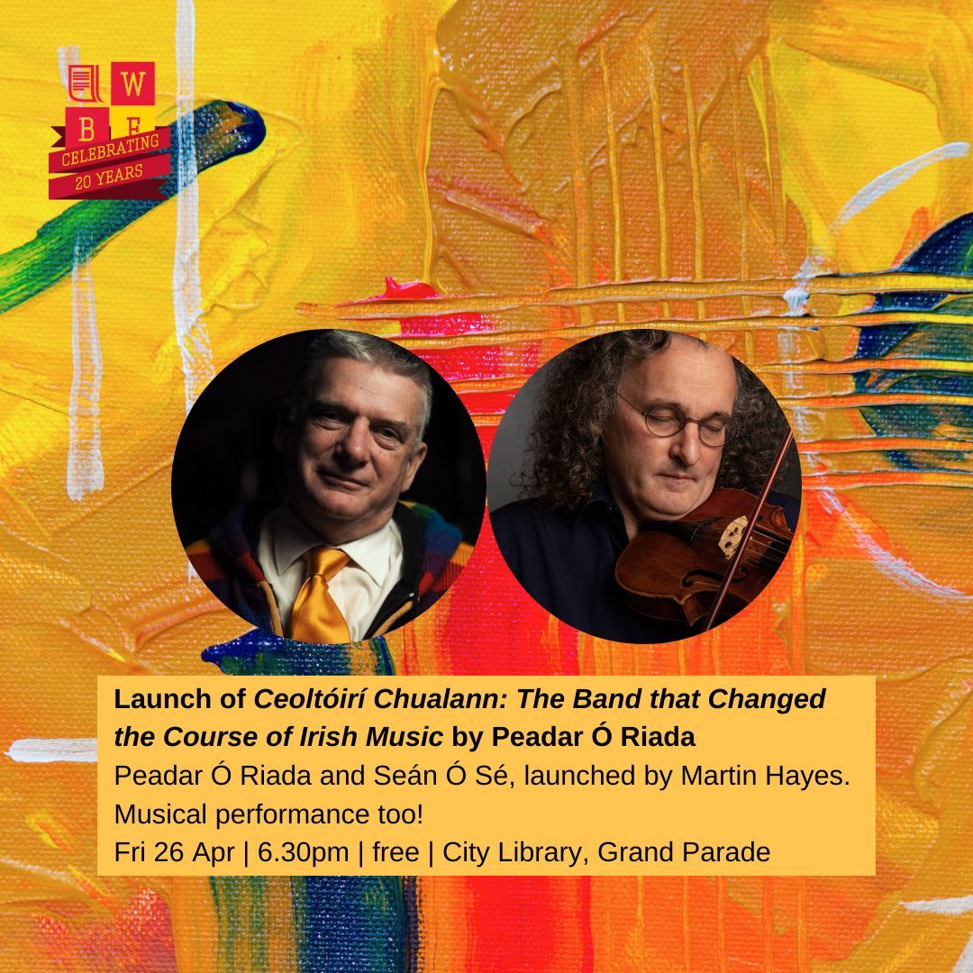Congrats to @mercierbooks on their 80th anniversary! We're looking forward to helping them launch Ceoltóirí Chualann: The Band that Changed the Course of Irish Music, a history of the legendary traditional music collective founded by Seán Ó Riada. buff.ly/4aITJAF