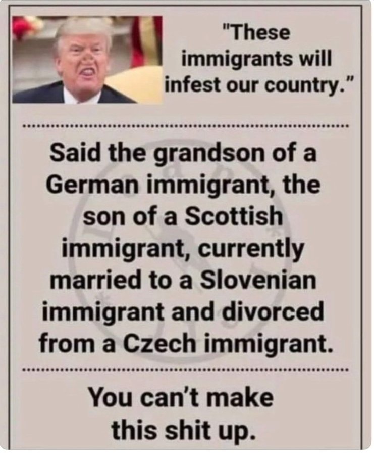 @RBReich Fascist playbook obfuscation, fact denial, extreme othering, and extreme lies as always from Trump. He and his controllers are evil and dangerous. #TrumpIsACriminal #TrumpIsNotFitToBePresident