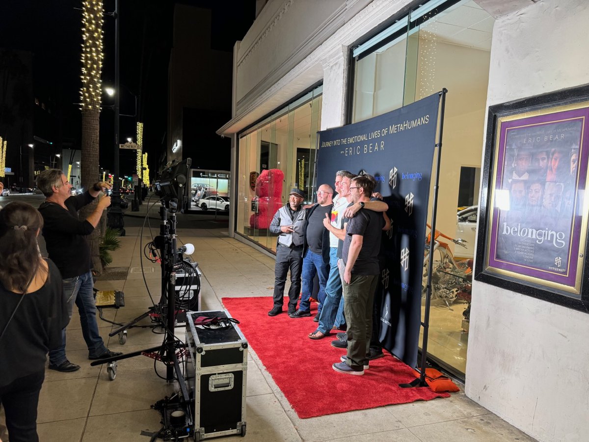 ericgouldbear's tweet image. Matt Stasi captured the evening at the Apple TV premiere of #BelongingTheSeries. 

All 10 episodes of Belonging are available to stream on @AppleTV at apple.co/3rAt3B8

📸 Matt Stasi (stasiphotography.com)