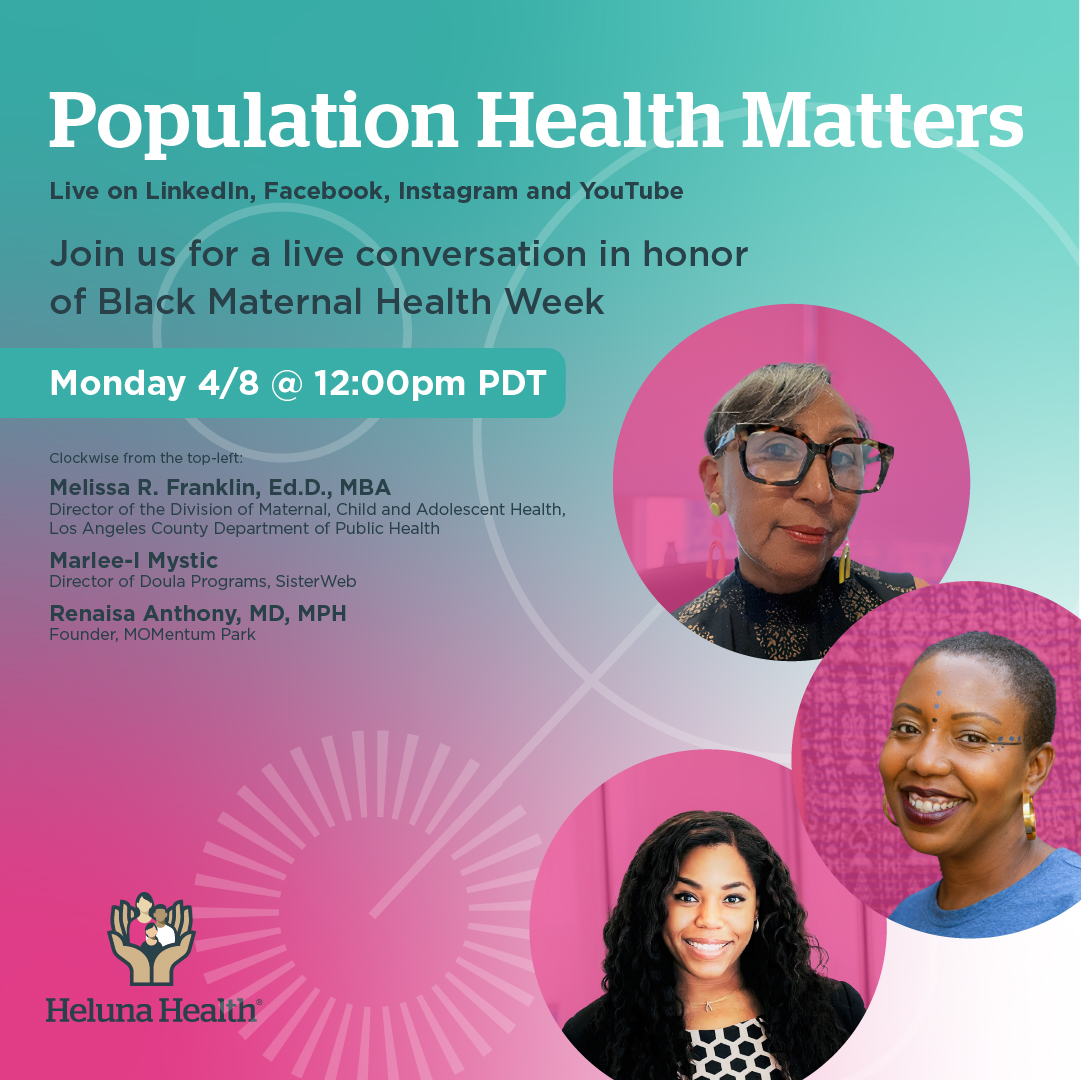 Mark your calendars! Join us at noon on Monday, April 8, for a discussion about the challenges and opportunities in Black maternal health. Catch the conversation live here: ow.ly/M18Y50R7TkM #BMHW24