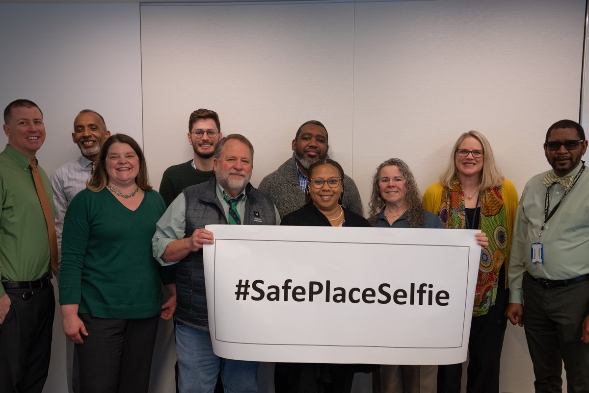 Here’s our team’s shelter-in-place location. Where’s yours? Make sure you know where to go in an emergency. If you know, post your own #SafePlaceSelfie and help spread the word to encourage your friends, family, and loved ones to prepare. noaa.gov/safeplaceselfie