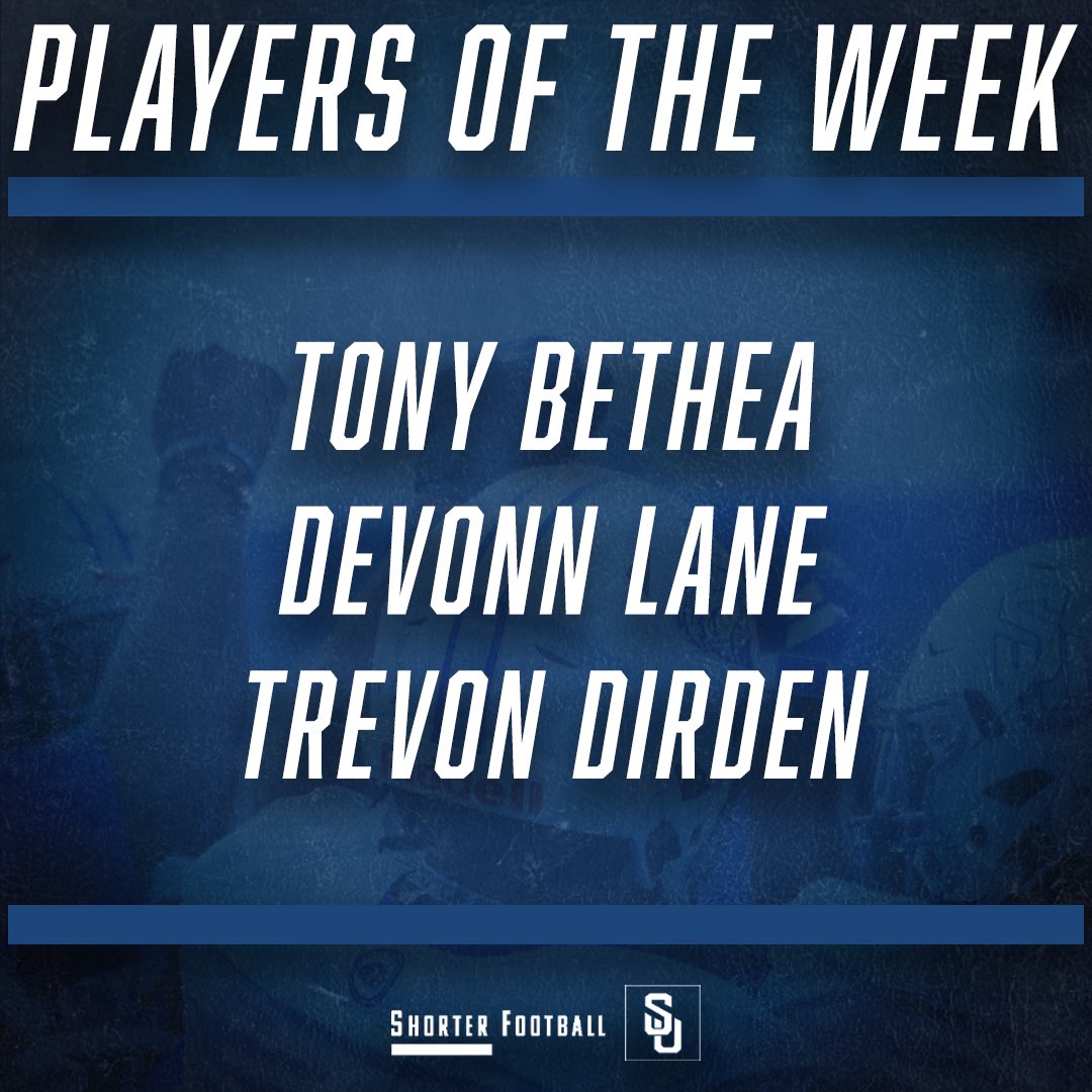 Here is a look at our Week 7 Players of the Week! #MissionDriven | #FlyHawks