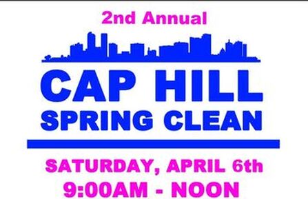 The 2nd Annual Capitol Hill Spring Clean to keep the neighborhood fabulous, is Sat., April 6th, 9am to 12pm. Volunteers, please click below to register, then come to Ideal Market parking lot at 11th & Ogden for bags and clean-up supplies! #CityCenterChris ow.ly/35II50R7K1L