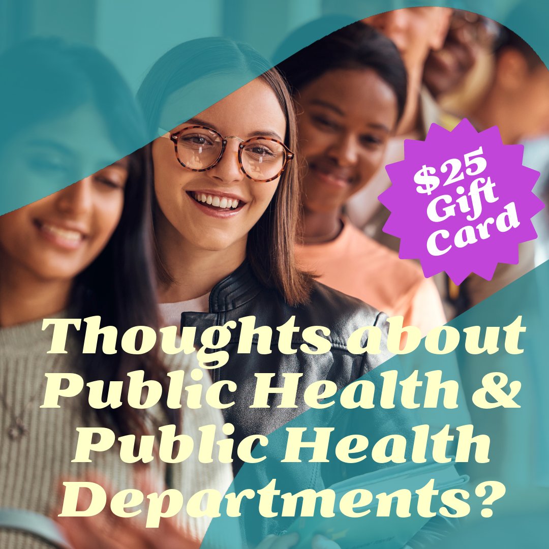 Students and career counselors! We're seeking your insights on public health and health departments. z.umn.edu/CCStudentFG. If you're selected for a focus group, a $25 gift card is yours. 🌟 @NACCHOalerts #PublicHealth #HealthDepartments #Survey #FocusGroup #OpinionsWelcome