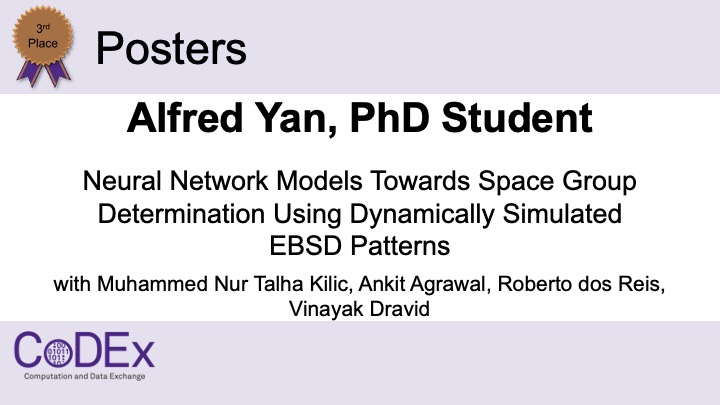 Congratulations to Alfred Yan for winning 3rd place in the #NUCompDataExchange2024 poster competition! @ResearchNU @NorthwesternEng Learn about ways Northwestern IT supports researchers. bit.ly/NUReseachStats…