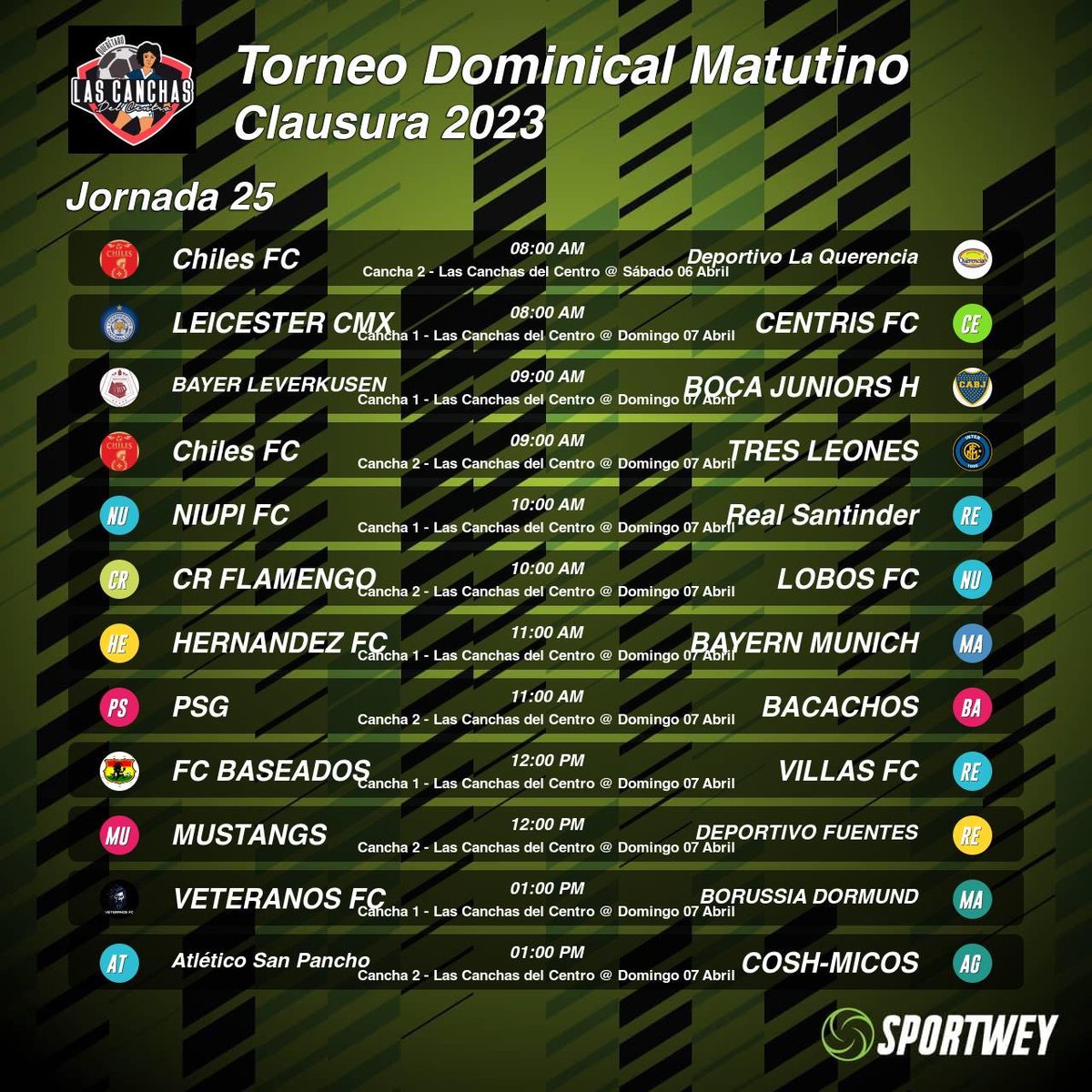 BaseadosFC's tweet photo. Se reactiva el Torneo este Domingo a las 12pm 
Baseados FC -Villas FC https://t.co/QGZmyXpjOU