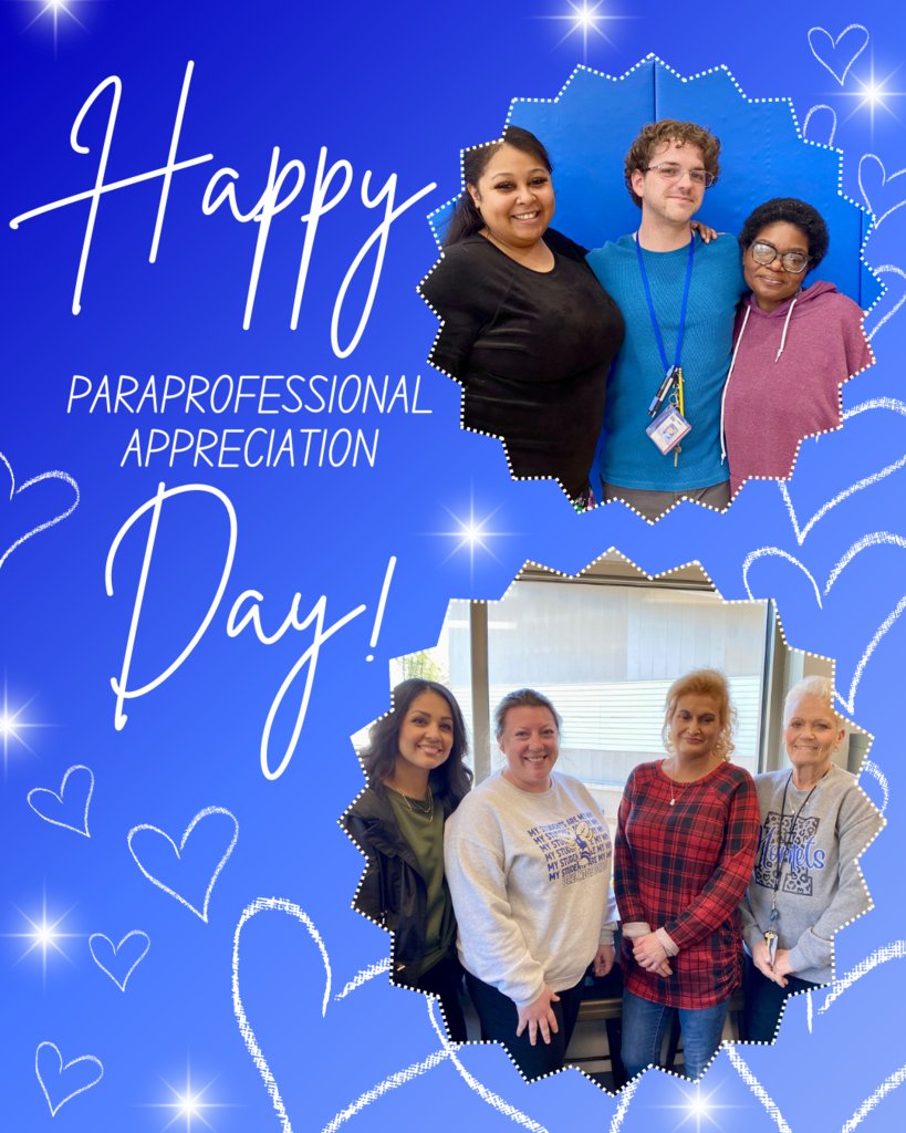 💙 Happy Paraprofessional Appreciation Day! 💙 We are so thankful at Bethel to have some of the best! Thank you, Mrs. Morales, Mrs. Ellis, Mrs. Roark, Mrs. Grice, Ms. Tay, Mr. Austin, Ms. Vickie, Ms. Dinsmore, Coach Stracener, and Mrs. Watkins for all that you do!! #bryantproud