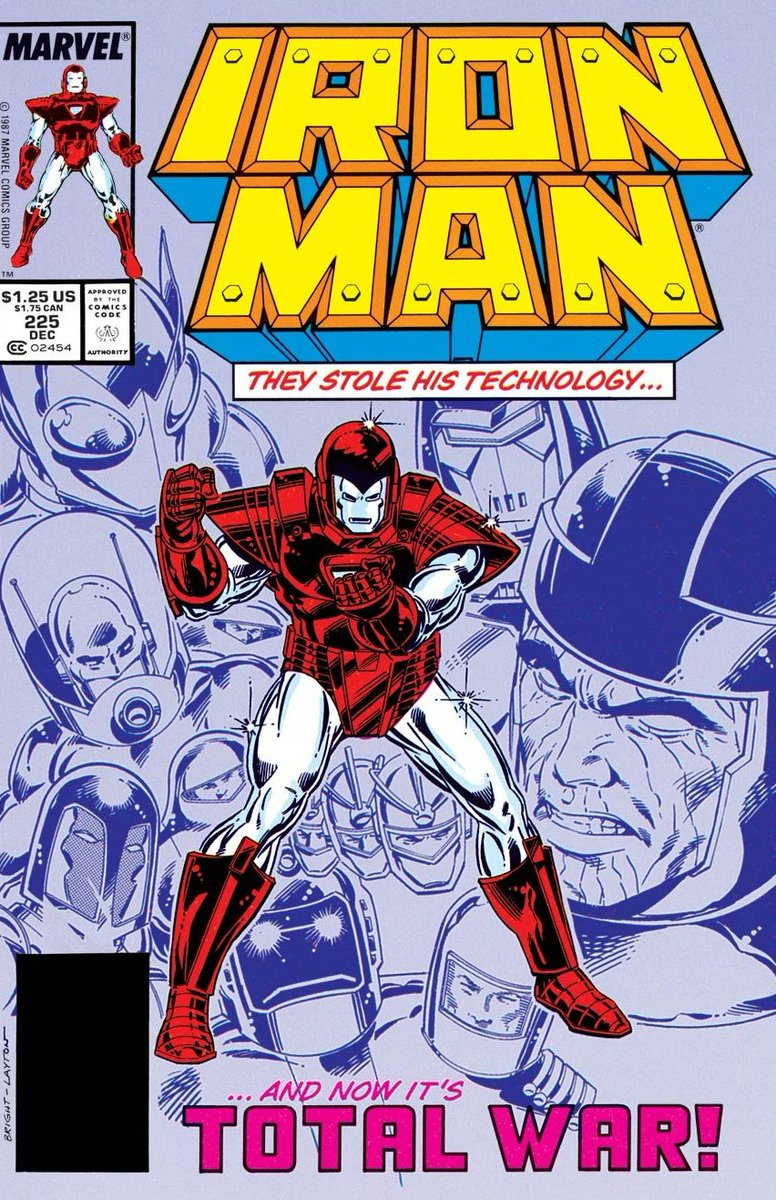 IRON MAN: ARMOR WARS - One of the most seminal IRON MAN stories EVER, and reportedly to be on either @DisneyPlus or the big screen from the MCU, starring Don Cheadle. Artist of the original storyline: MARK BRIGHT 'If you didn't know before, now you know.'