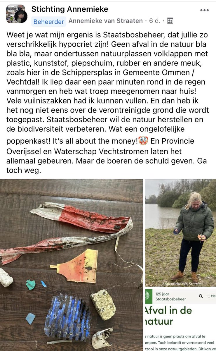 Ik heb inmiddels al wat documenten voor u liggen hier hoor @cdahardenberg U kunt via link zie hieronder ook mijn Woo-besluit met documenten Schippersplas lezen. Ik hoor graag of ik u verder kan helpen. Vriendelijke groet Annemieke van Straaten open.vechtstromen.nl/woo-verzoeken/…