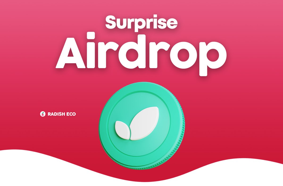 🎉 Surprise Airdrop Alert! 🎉 Nearly 2 years since our 1st Harvest & we're celebrating with a 7M $RDS airdrop! Exclusive to Harvest 1 & 2 holders. A huge thank you to our community for growing with us. Here's to more growth & prosperity! 🌱 #RadishEco #HarvestAirdrop