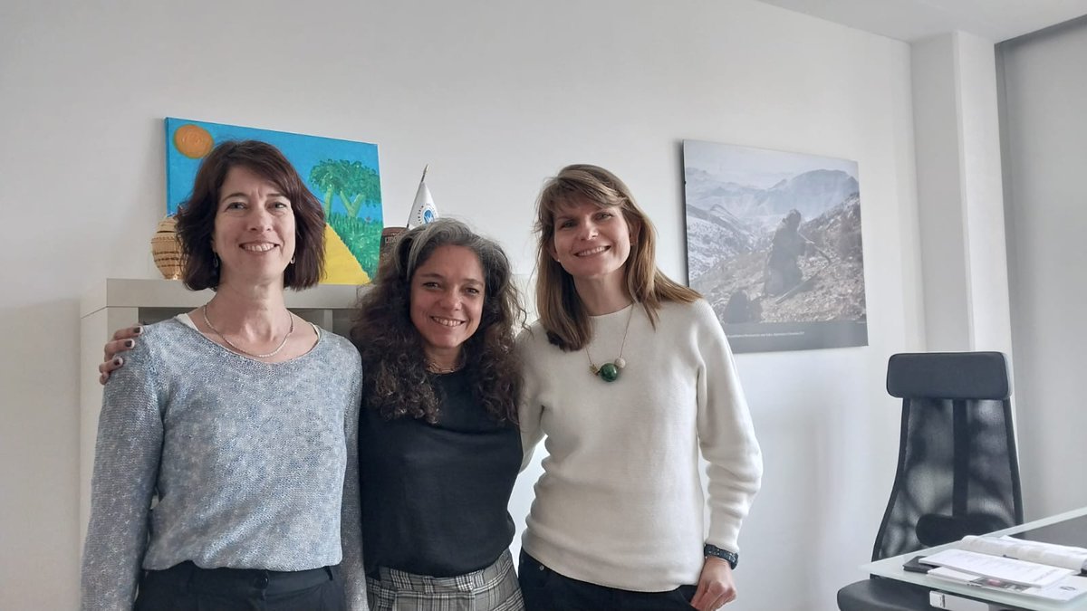 En la reunión que mantuvo @piadevoto de @redsehlac con @TamarGabelnick y Kasia Derlicka-Rosenbauer @minefreeworld @banclusterbombs hablaron sobre el impacto de las minas antipersonal en los conflictos bélicos actuales.