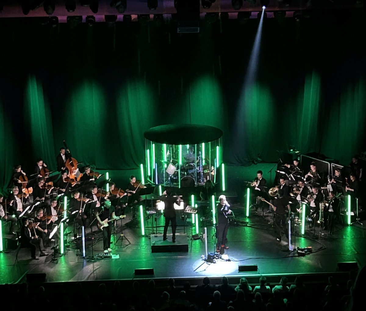 Mew with the Danish Camber Orchestra at the Barbican. A Special one (excuse the pun) #Mew #TheBarbican