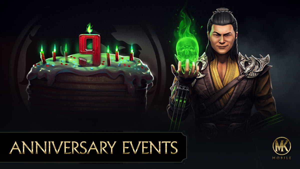 Time flies, Mortal Kombat mobile turns 9 this April! :birthday: A huge thanks to all of the players for supporting us throughout the years! Celebrations kick off April 4th - take a look at what to look forward to: go.wbgames.com/mkm_anniversar…