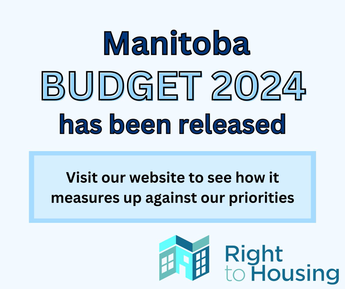 The provincial budget has been released. Visit righttohousing.ca to see how it measures up against our priorities.