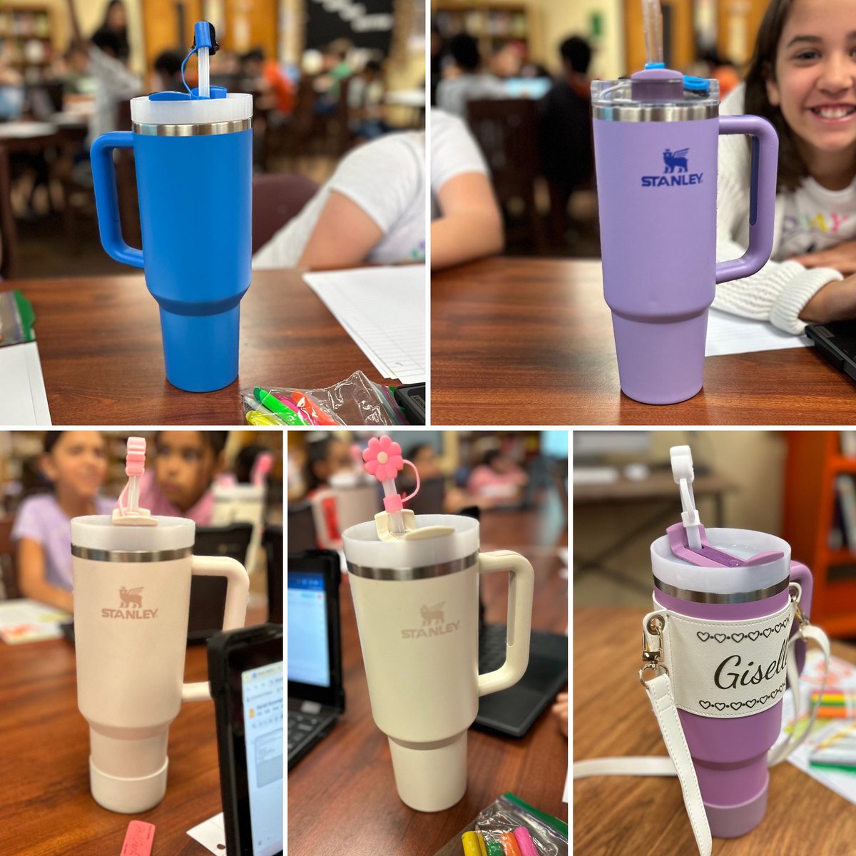 ✍️ Thank you @ALZ_Rockets for working with the rest of our 3rd grade kiddos on their ECRs this morning! They had the best time! (ALSO, my class was a little CRAY with all their @StanleyBrand cups. 🤦🏻‍♀️) @Rockets120 @McAllenISD #rocketpride