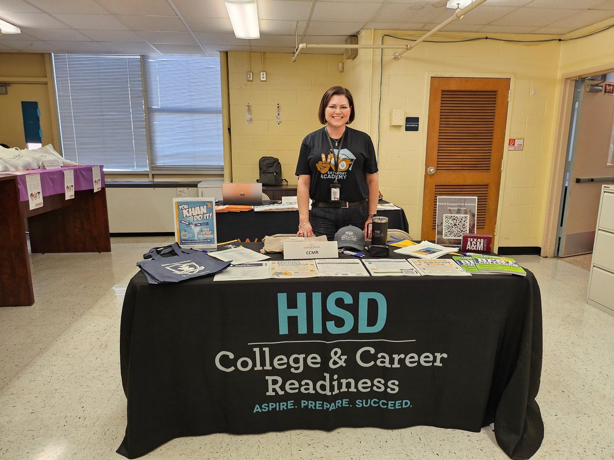 🎓🌟 Hey Houston ISD community! Looking to explore college, career, or military readiness options? Swing by the Brock Sunrise Center Open House from 4-6pm today. We're here to help navigate your path to success! #HoustonISD #CollegeReady #CareerPathways #MilitaryReadiness 🚀📚