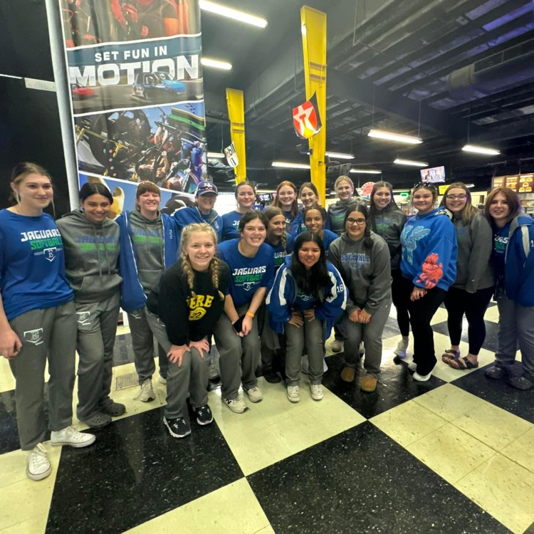 Our high school Lady Jags softball team is taking on Pigeon Forge this week for Spring Break Training. Today they did a little team bonding…tomorrow they get down to business!