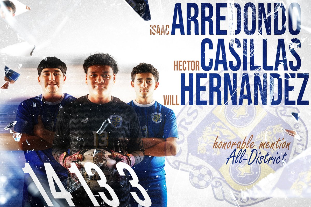 CHS' Andre Ibanez was named 15-4A Attacking Midfielder OY. Ibanez, Hector Bautista, Aaron Briones, and Santiago Centeno were 1st team, while Alejandro De La Vega, Giancarlo Zuniga, and Omar Delacruz were 2nd team. HMs were Isaac Arredondo, Hector Casillas, and Will Hernandez.