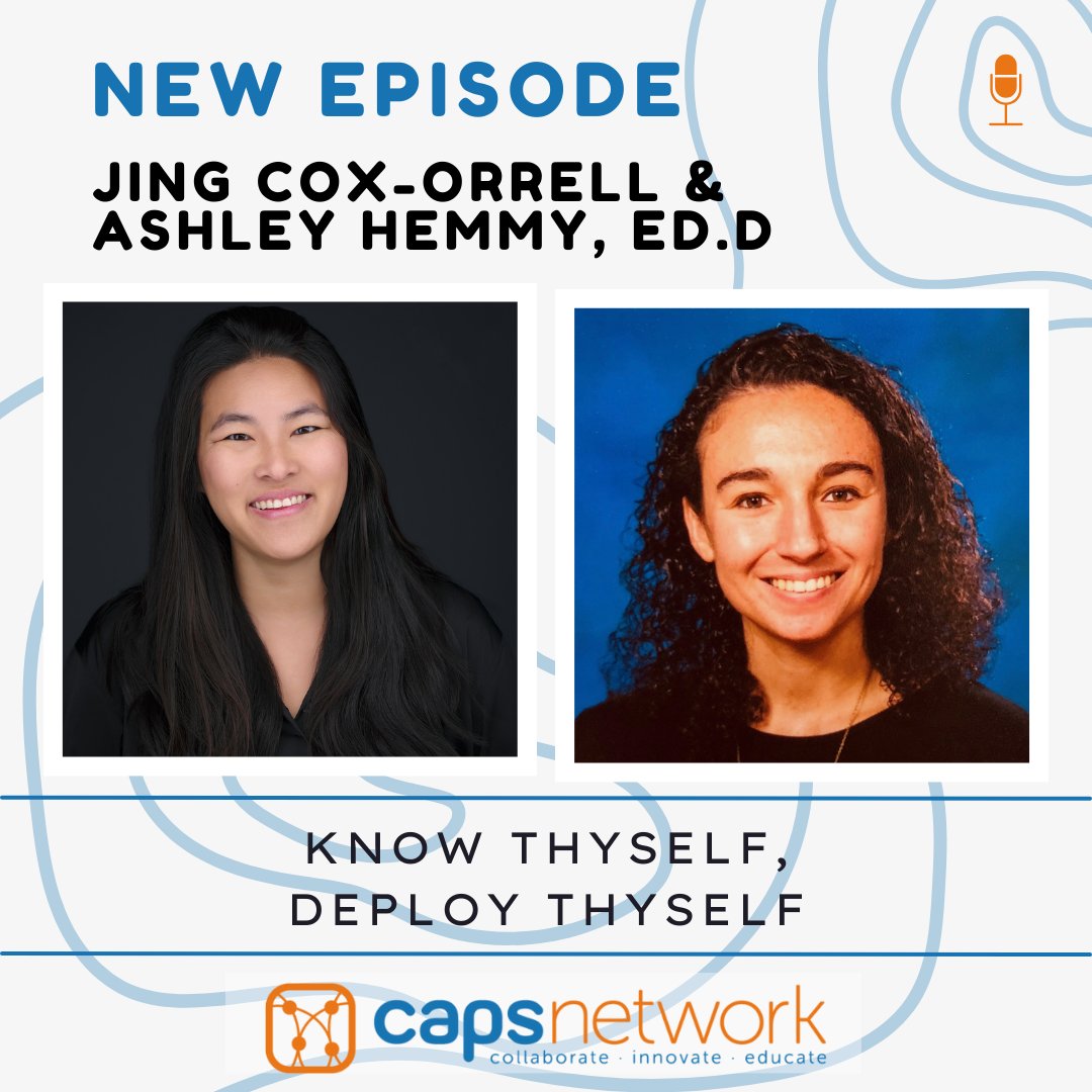 Long time CAPS Network friends, @AshleyHemmy, Ed.D and Jing Cox-Orrell join Corey to talk about self-discovery and reimagining middle grade work based learning. #capsnet #thenetworkpodcast @asa_impact @nfte loom.ly/0zAXbY4