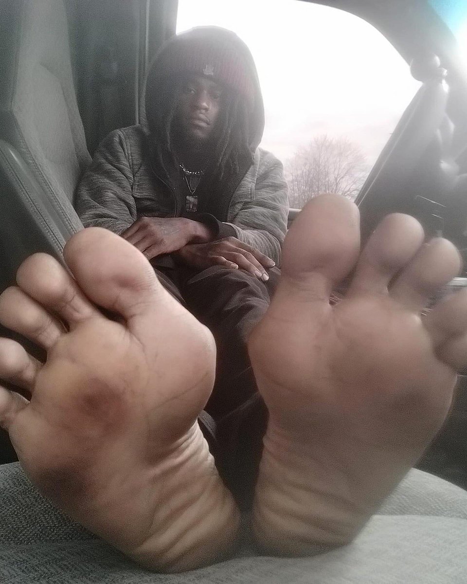 Stinky work feet #blackmalefeet #tickle