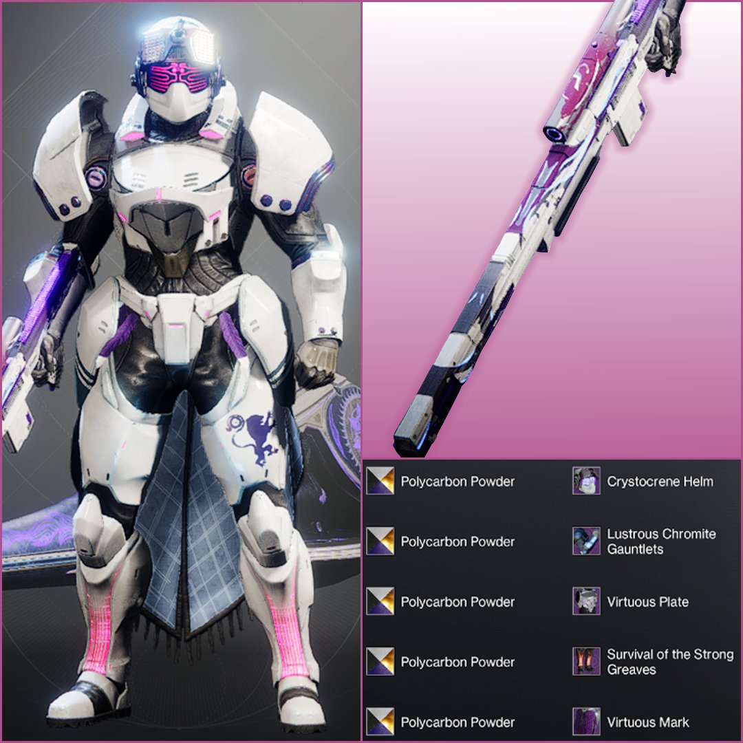 Very Clean Titan Fashion for you Pink and Purple enjoyers Credit to Mango from my Discord for making this Titan Fashion! Follow for more Destiny Fashion! #Destiny2 #Destiny2fashion #destinyfashion #destinythegame