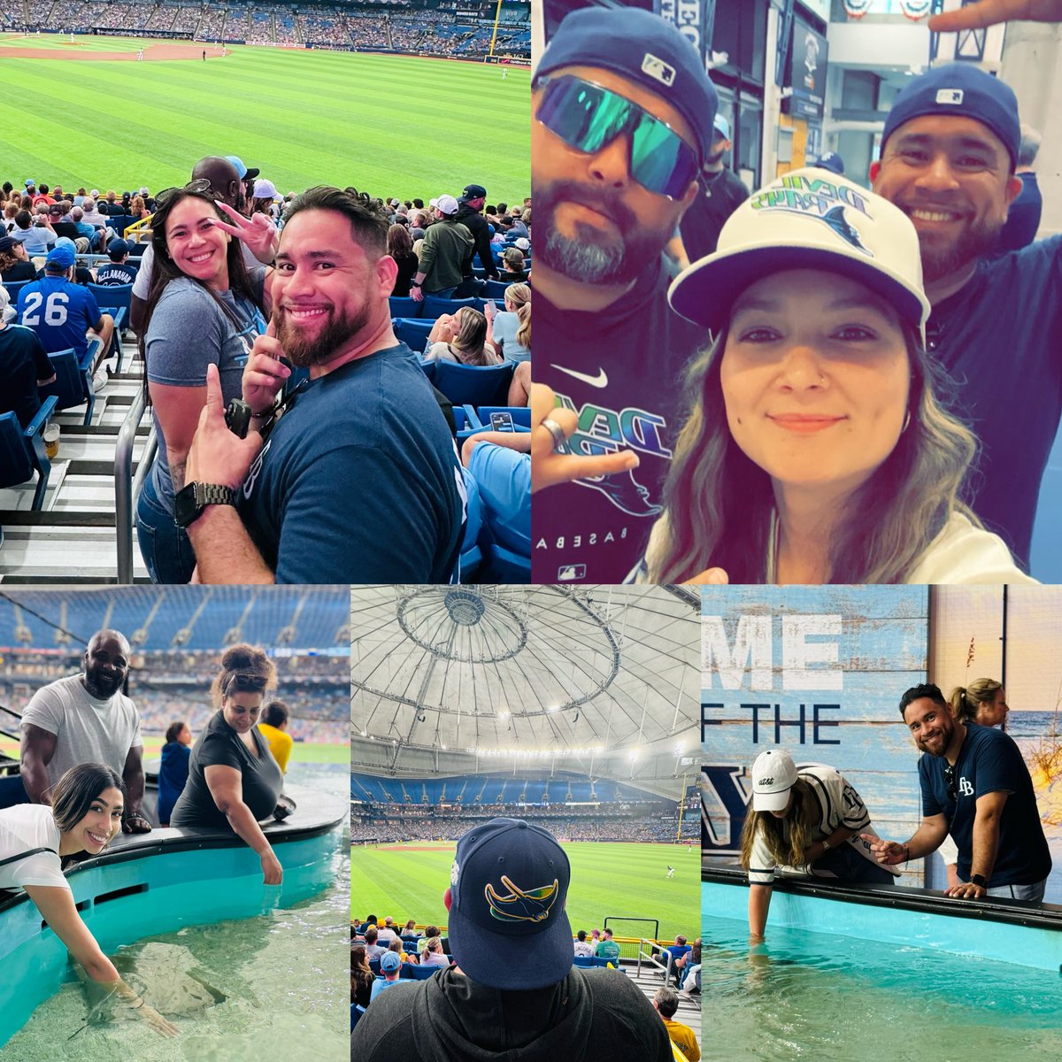 Team DOMIN8 takes over Tropicana field. Coming together to celebrate years of serving our customers first and our April birthdays!! #DOMIN8 #OneFLA #LifeAtATT 🔥🔥🔥🔥🔥