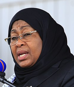 Tanzanian President Samia Suluhu has revealed that she still kneels and submits before her husband when serving him despite holding the biggest office in the country.

Your comments on this ...
