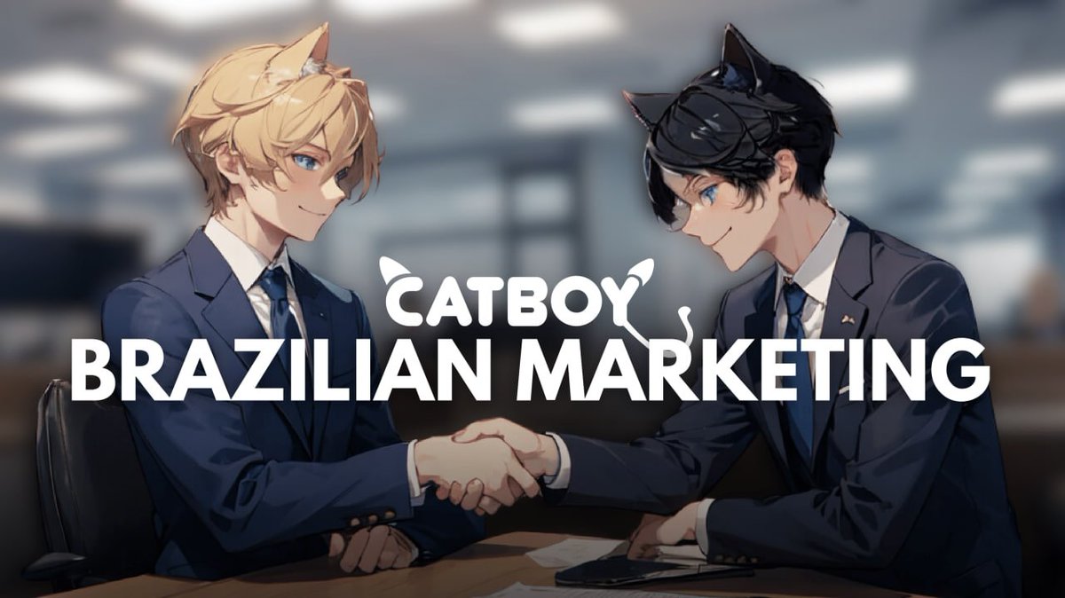 BRAZILIAN MARKETING CAMPAIGN 🇧🇷

#Catboy is launching a #Brazilian marketing campaign! Starting with YouTubers like 'investidormatuto' (63k subs) and 'dancosta_' (54.5k subs), and many more to come!

Brazil is emerging as a prominent hub for #crypto adoption and innovation, with