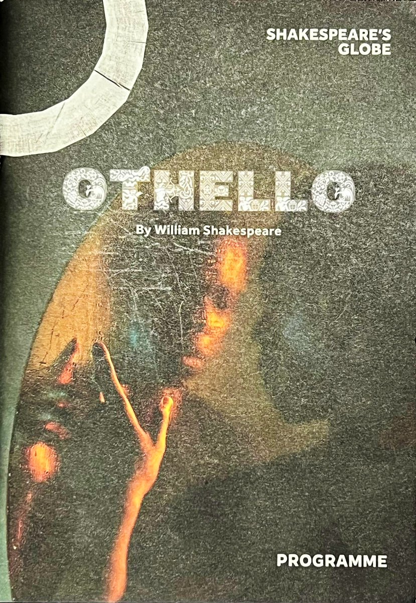 What a treat to see a matinee performance of Othello in the Sam Wanamker Playhouse at @The_Globe,directed by @OlaInce. @Ken_Nwosu was outstanding in the title role, as was @iramsio, who embodied Othello’s subconscious. Great work from the whole cast. Loved Renell Shaw’s music.