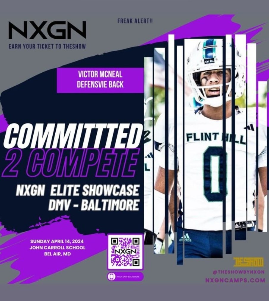 Committed 2 Compete! #WeFindFreaks @TheSHOWByNXGN O is a PROBLEM! @CoachP_eterson @FlintHillFball @ProcessExposure @BalanxSports @Insane_Training @CoachDboggan #Teamaddidas #BeUnrivaled #MarchMadness #SparkTheFlint🔥