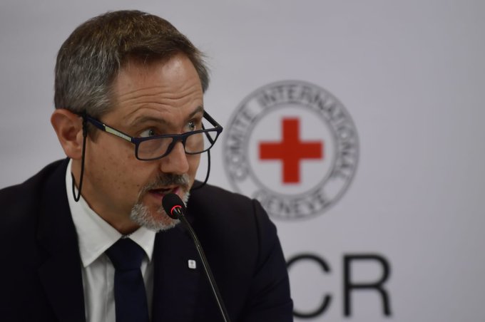 Lorenzo Caraffi, jefe de Comité Internacional de la Cruz Roja en Colombia.