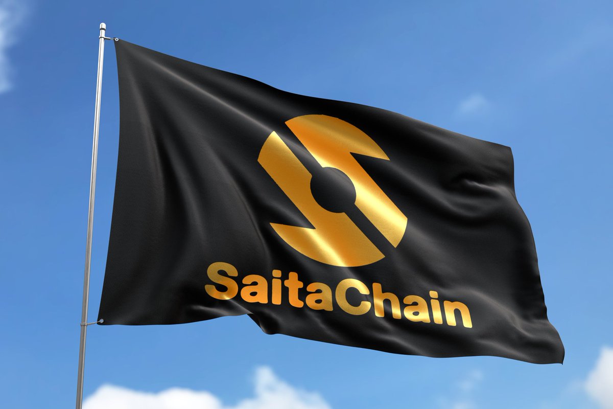 A proud flag of the #Saitachain #STC #wolfpack community held high for good reasons and the whole world is very soon going to understand why! #BlockchainRevolution is on the horizon! #Crypronews #cryptocurrency