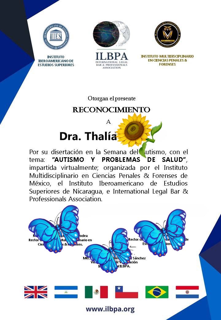 DraKrugger's tweet photo. 💡 La verdadera sabiduría está en saber que nunca terminas de aprender
Gracias 🇬🇧 @ilbpaorg 🇳🇮 #IIES y 
🇲🇽 #IMCPF por su interés en la 🧠 #SaludMental y en el #TEA 🌻🌻🌻

💙 #NicaraguaPresente en la Semana del Autismo 🔵 https://t.co/POcnXvN9dj