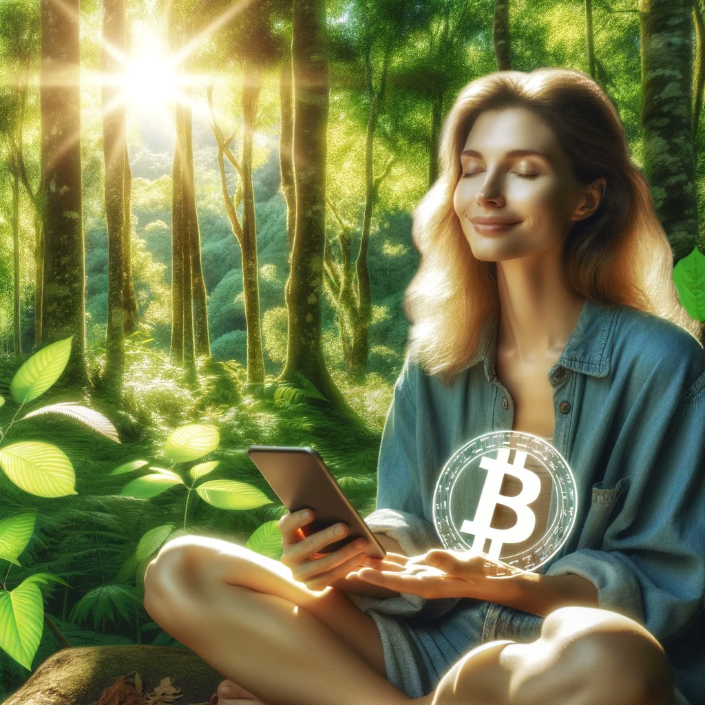 Es spielt keine Rolle, wie viele #Bitcoin oder #Sats du hast – das Wichtigste ist, dass du dabei bist! Diese glückliche Frau hat Bitcoin verstanden und weiß ganz genau, dass selbst eine kleine Menge eine strahlende Zukunft bedeutet. Sie hat Bitcoin verstanden.