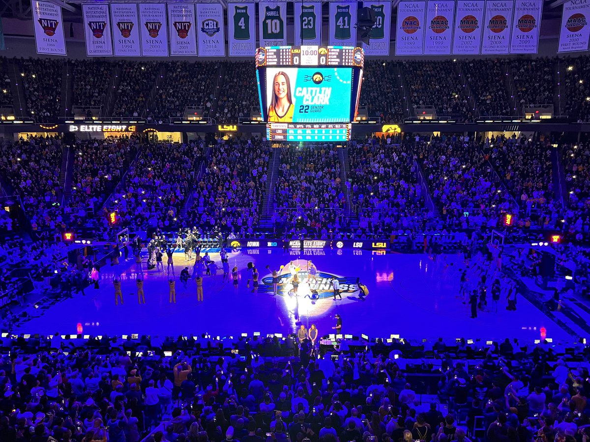 🏀🏆 From #MarchMadness into April Awesomeness culminating with the most-watched @MarchMadnessWBB game. EVER. It was an absolute privilege and our pleasure to co-host the #NCAAWBB Sweet 16® and Elite 8® with @MAACSports at @TheMVPArena Congratulations to @GamecockWBB and…