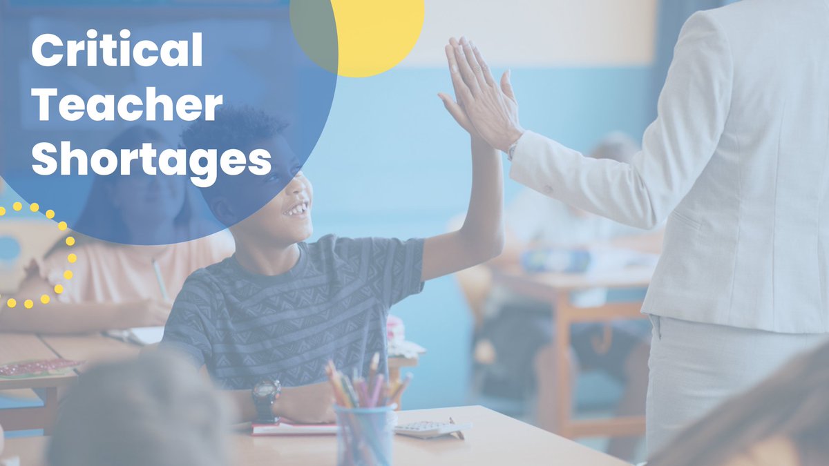 Teacher shortages are hitting crisis levels. Our new blog highlights key insights from @LPI_Learning's briefing with experts, including our CEO @RodriguezJax. It's time for federal action. Dive into the discussion 👩‍🏫📚 #TeacherShortage #EducationPolicy ncld.co/4aCsV4U