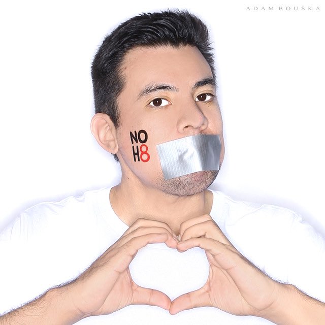 speak out, when it's silent. help others, even when it's inconvenient. be you, even if the world isn't ready. @NOH8Campaign