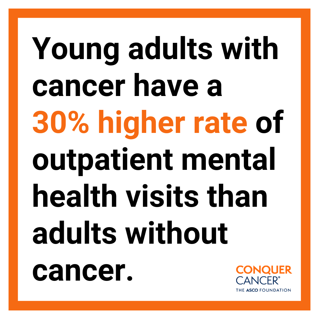 Mental heath is a key factor in survivorship for people with Adolescent and Young Adult (AYA) cancer. You can learn more about AYA cancer and addressing the associated mental health needs this #AYAcancer Awareness Week at @CancerdotNet. brnw.ch/21wIucI #AYAware