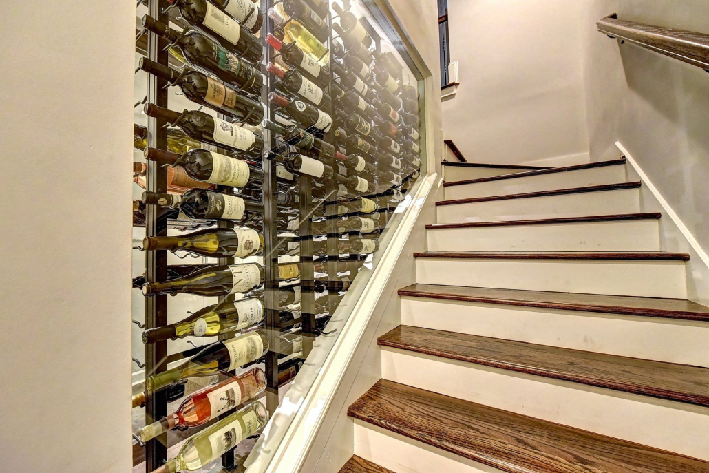 Crafted by the experts at Southeast Leisure, this #cellar features our state-of-the-art Ceiling Mount cooling system, managed effortlessly with our KDT remote. Discover the future of #winecellars today by visiting the following link: whisperkool.com